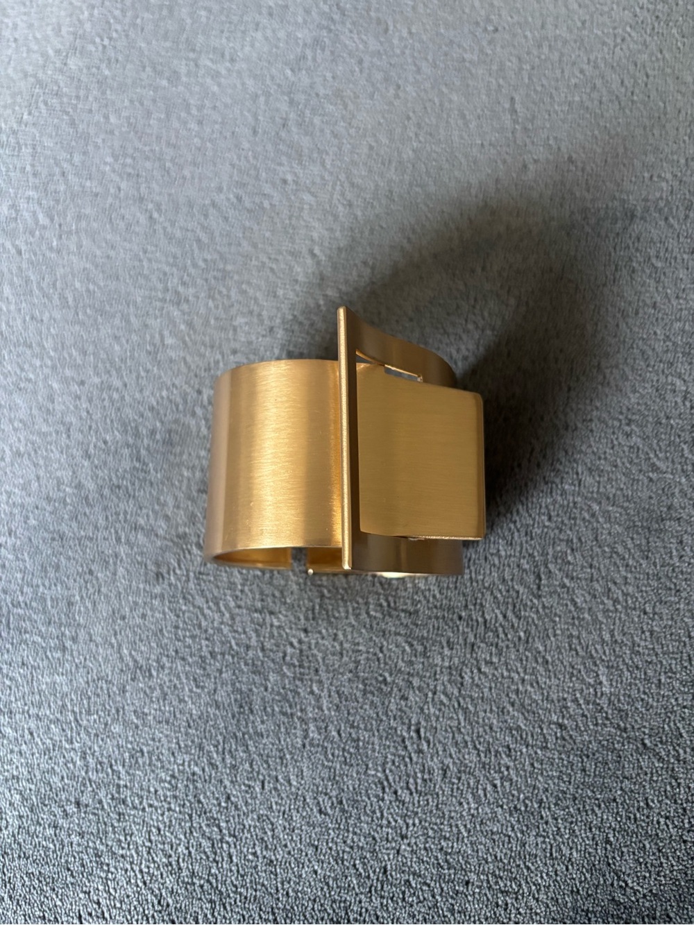Gold tone cuff (eye candy Los Angeles- Lara cuff bracelet)